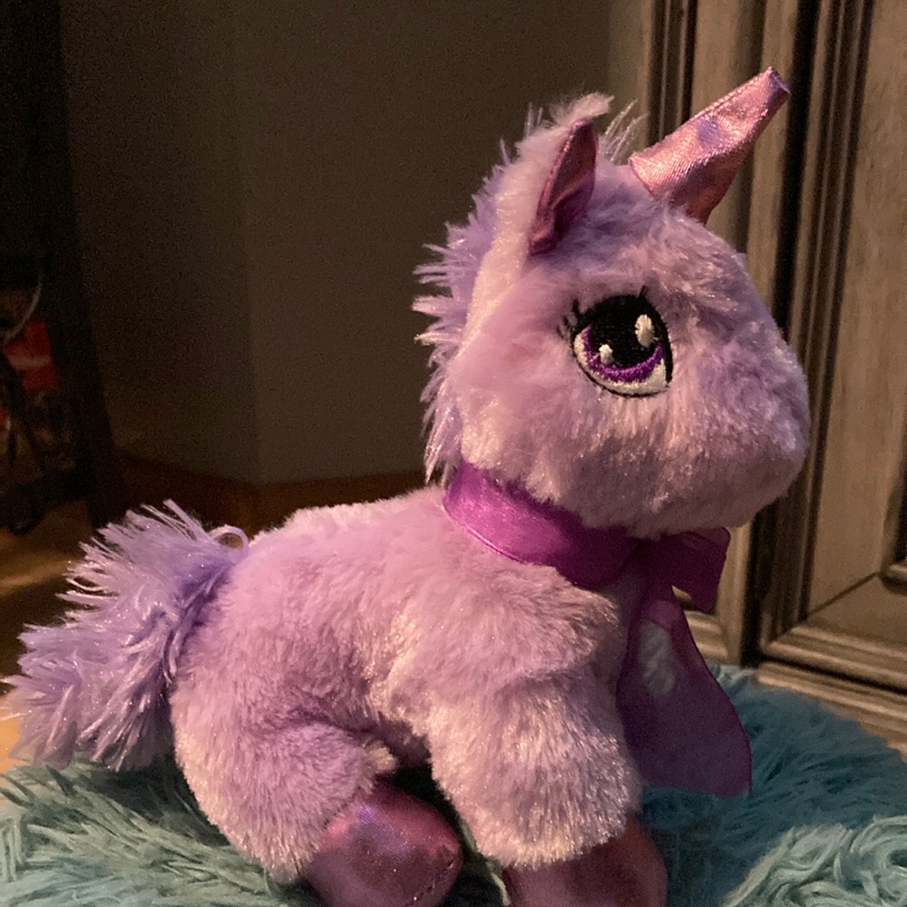 No tag Purple Plush Unicorn Toy